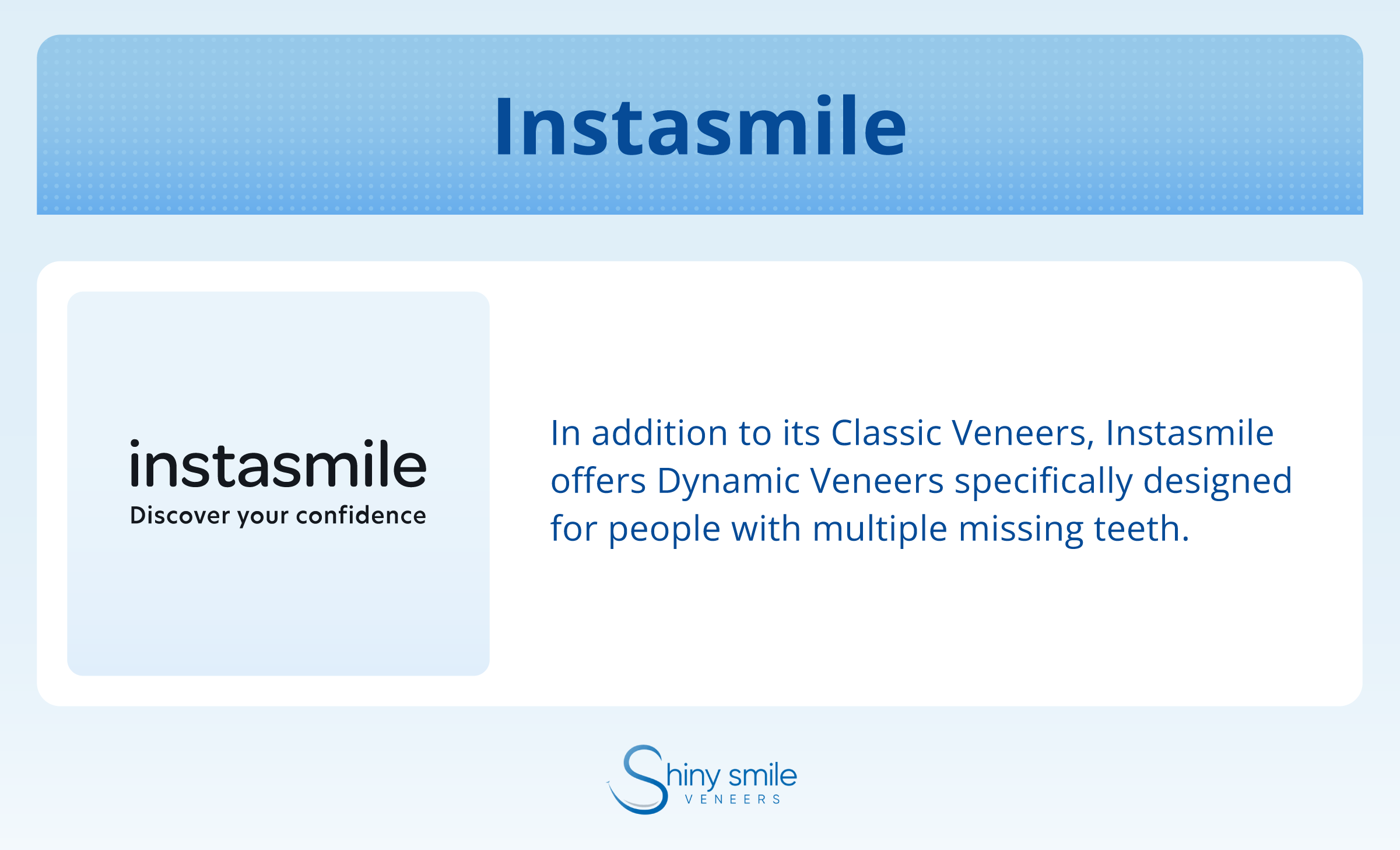 about Instasmile